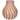 Lila-gelb gestreifte Vase