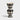 Rhombic vase i stentøj, sort – &Klevering