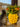 Citron vase - mellem - 29 cm detalje nærbillede