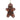 NAUGHTY peberkagemand - ornament fra Cody Foster