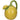 Citron vase fra Kersten