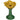 Gul valmue vase fra Kersten