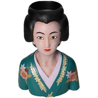 Geisha potteskjuler/vase fra Kersten