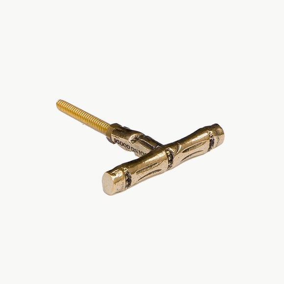 Schrankknopf aus Bambus und Messing von Doing Goods