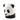 Panda-Vase – klein – Dimsstudio