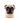 Mops-Vase – klein – Dimsstudio