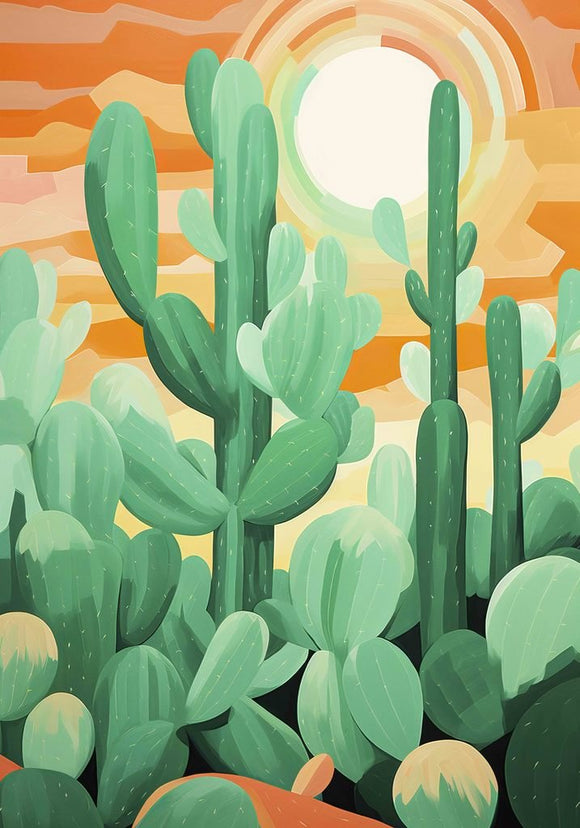 Cactus 02 plakat - flere str. (A21, A151, A1121) fra Atelier Imaginare