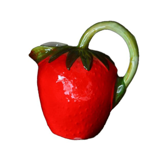 Erdbeerkanne – italienische Keramik