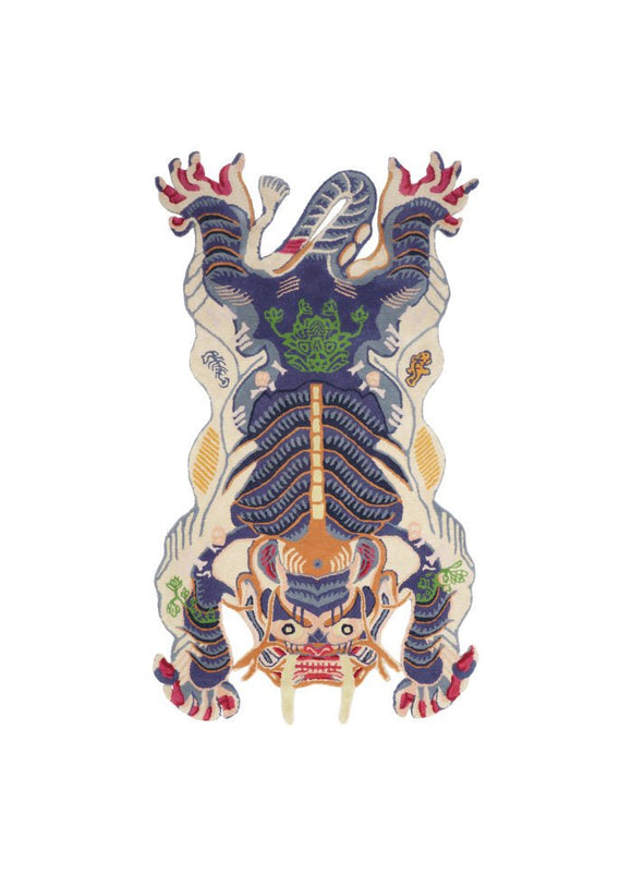 Der coolste Burma-Drachen-Teppich!