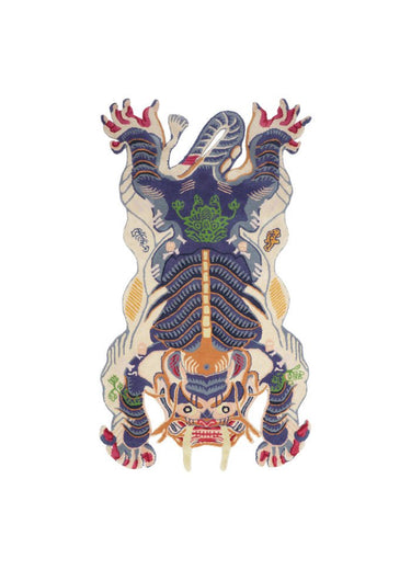 Der coolste Burma-Drachen-Teppich!