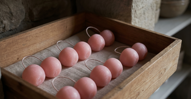 Frugtformede stearinlys fra Broste Copenhagen