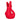 Neonpink krokodille vase i keramik