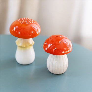 Salt og pebersæt - Svampe/Mushroom set fra en anden vinkel