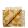Twist a Twill plaid i uld, karrygul