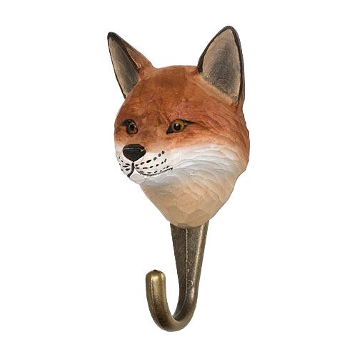 Rotfuchs-Kleiderhaken – Hook Red Fox von Wildlife Garden