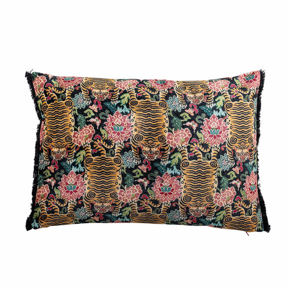 Lester pude i bomuld, tiger fra Creative Collection