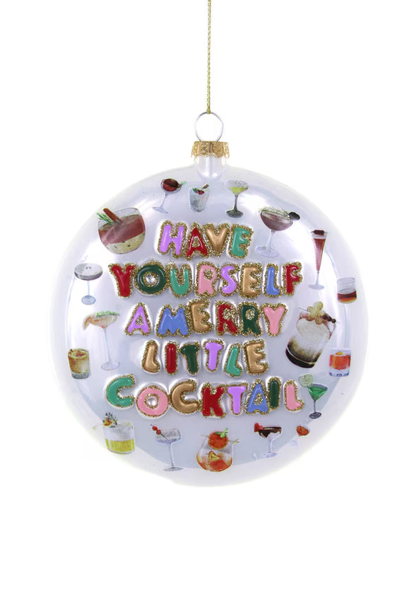 HAVE YOURSELF A MERRY LITTLE COCKTAIL - ornament fra Cody Foster