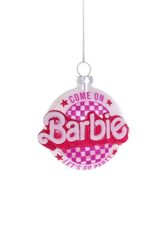 Barbie Party ornament i glas fra Cody Foster