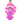 Harry Styles i pink pels ornament i glas fra Cody Foster