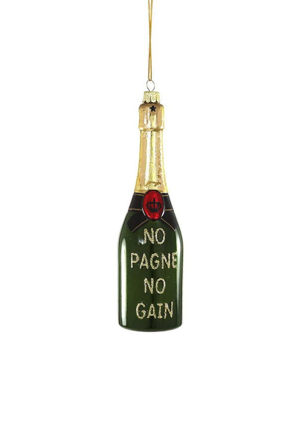 Champagne - ornament fra Cody Foster - elegant glas