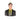 Cody Foster julepynt af Dwight fra The Office i sort jakkesæt og gult slips