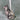 Katzen Toilettenbürstenhalter - Porzellanfigur