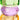 Kristallbühne - Mint/Violett/hellbraun