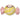 Candy FyrfadStage - Gelb und Rosa