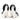 CKC Dogs Salz & Pfeffer -Sets in Schwarz