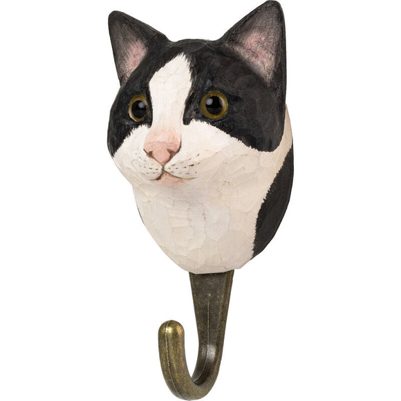 Sort og hvid kat knage — Wildlife Garden