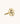 Zoey Flower Knob – håndlavet blomsterformet messingknop fra Doing Goods set fra en anden vinkel