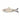 Dunne -Wanddekoration - Blauer Fisch in Steinguss