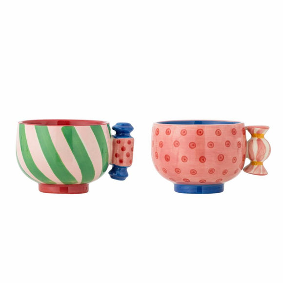 Caramella slik kopper - sæt med 2 stk fra Bloomingville - unik boligindretning