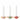 Caramella Candy Candlesticks - Set mit 3 Teilen