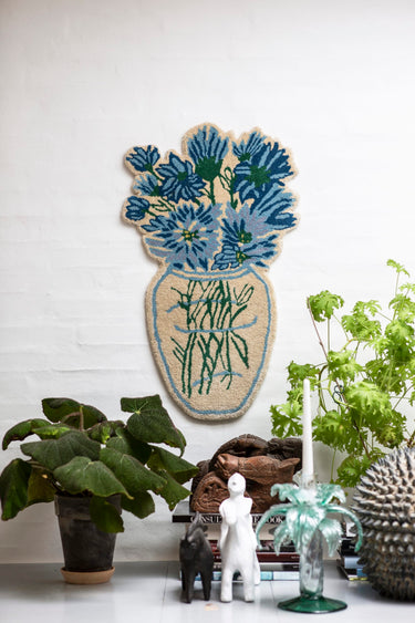 Daisy blomstervase - Bongusta tæppe set fra en anden vinkel