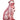 Pink leopard - porcelænsfigur 62 cm fra Selected by dims studio – som blikfang i hjemmet