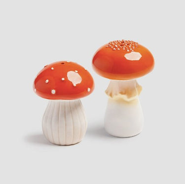 2. Sortering - Salt og pebersæt - Svampe/Mushroom fra klevering - unik boligindretning