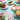 Orangen -Zweigplatten - mit 4 PCs eingestellt.