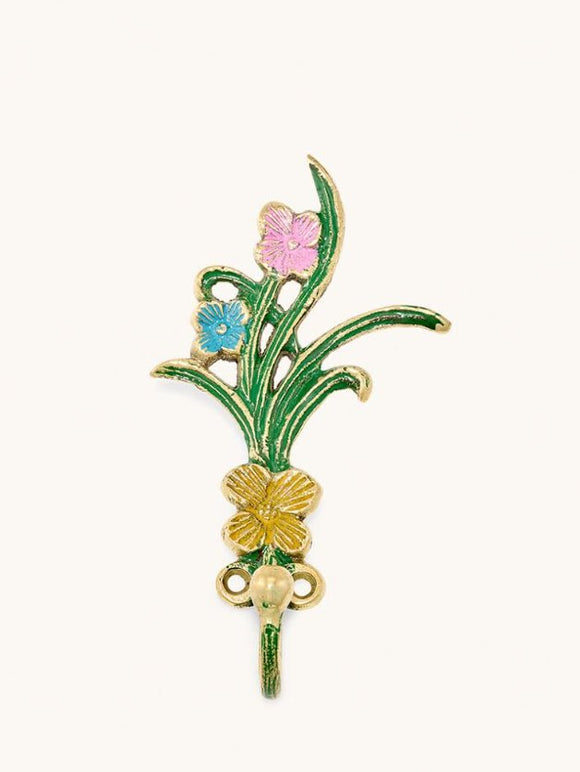 Bunter Blumenhaken