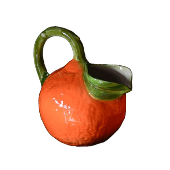 Orangenkanne – italienische Keramik