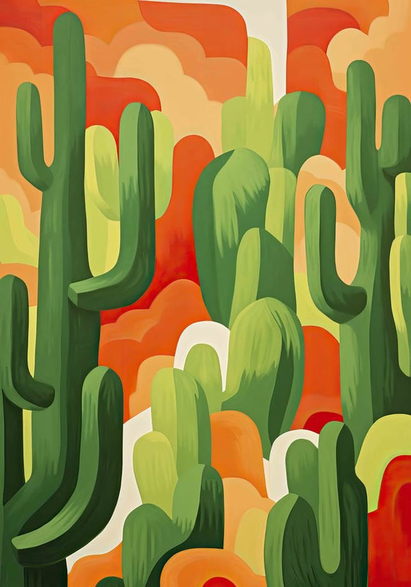 Cactus 04 plakat - flere str. (A23, A153, A1123) fra Atelier Imaginare