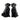 Schwarzes Labrador -Salz & Pfeffer -Set